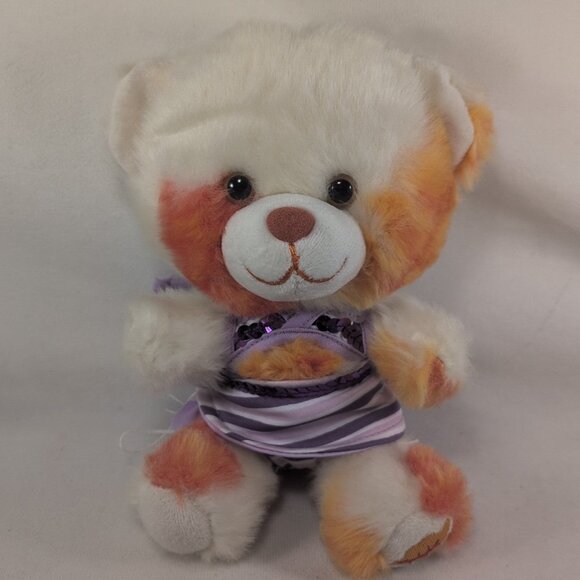 Build A Bear Smallfrys Autumn Fall Leaf Hug Plush Teddy Bear Original Outfit - Picture 1 of 9